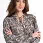 Blouse Romane en voile imprimé