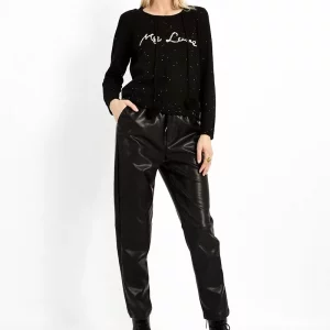 Pantalon en similicuir – Image 3