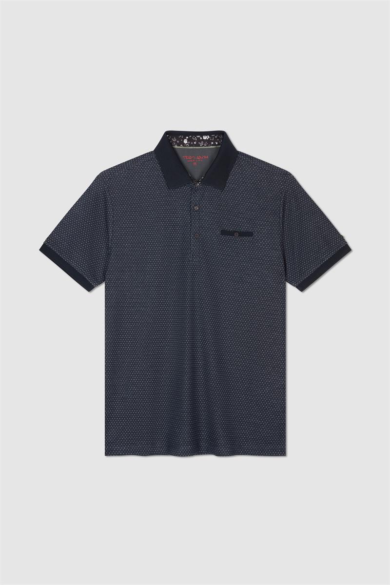 Polo piqué à coupe droite CONOR MC 4