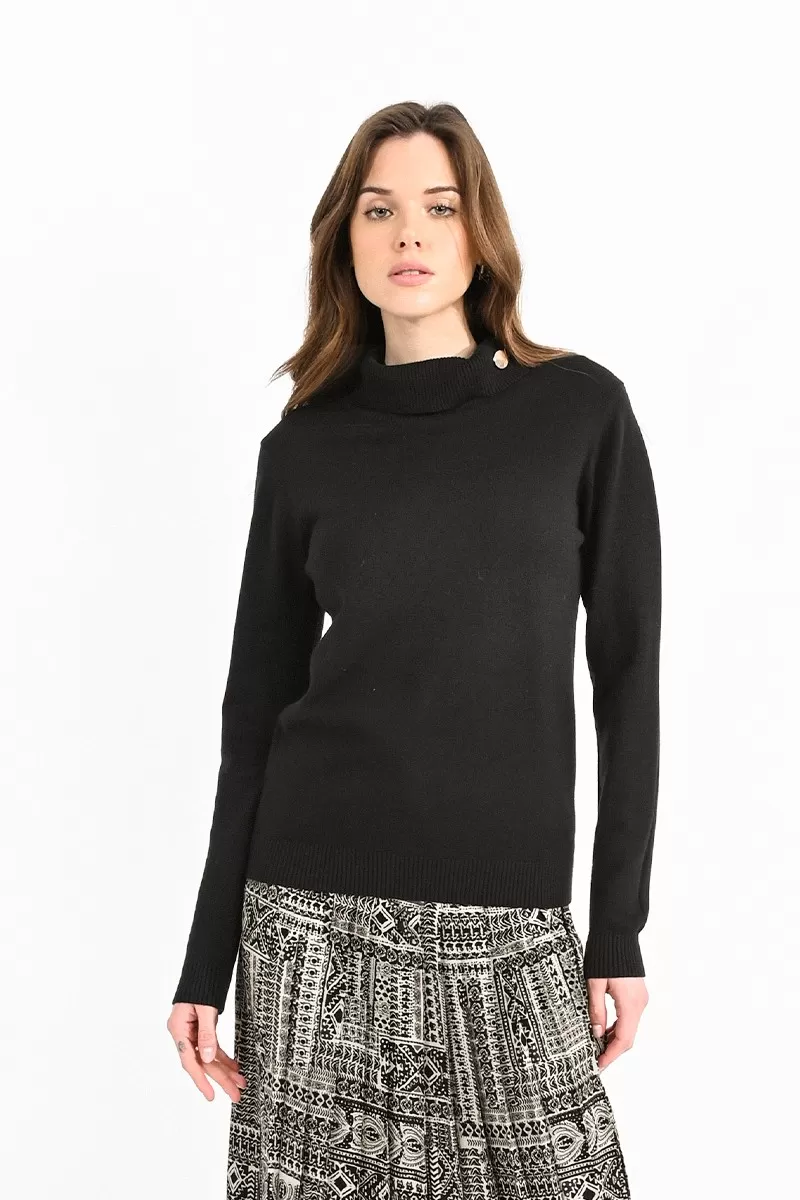 pull-a-col-roule-en-maille-fine MB 3