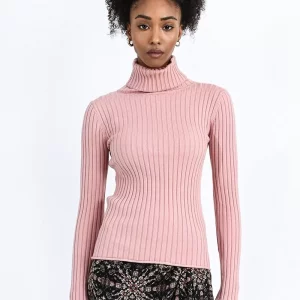 Pull à col roulé côtelé – Image 3