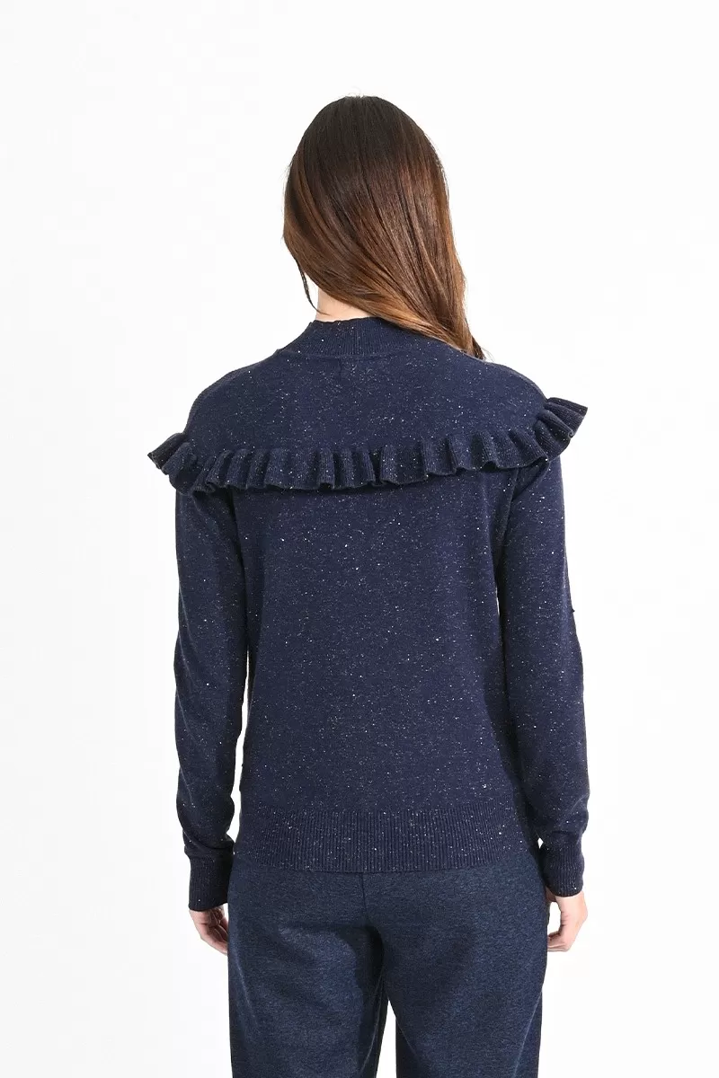 pull-maille-pointelle-aux-epaules MB 3