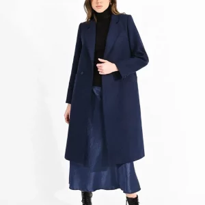 Manteau long croisé Molly Braken.