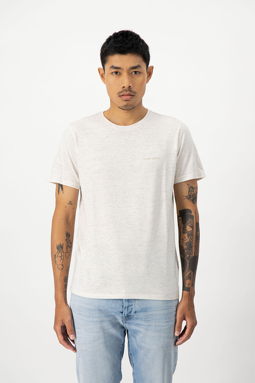t-shirt nark chine blanc