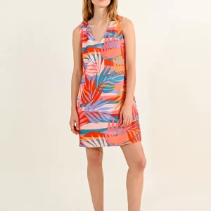 Robe Fluide Feuillage – Image 3