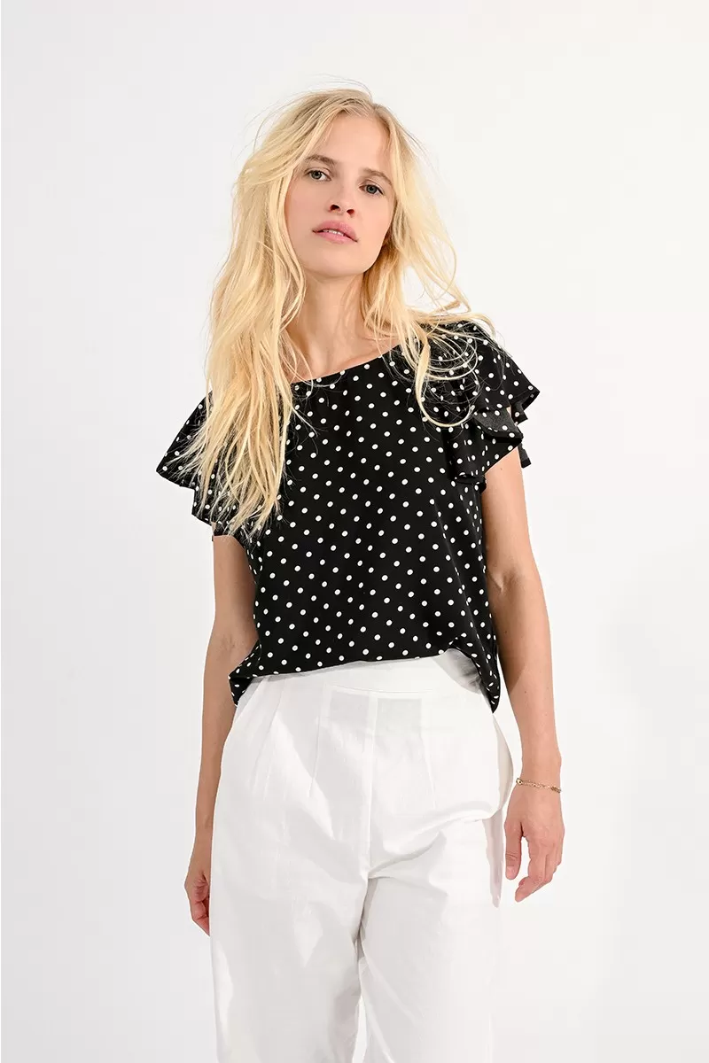 T-shirt à Pois