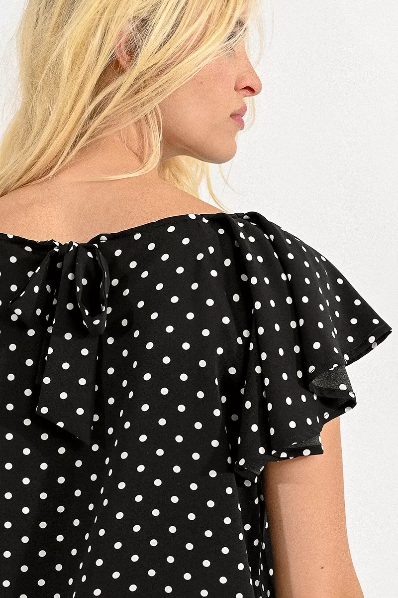 T-shirt à Pois 3