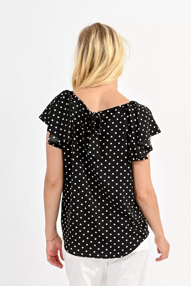 T-shirt à Pois 4