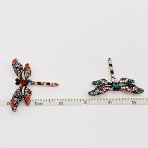 Broche libellule strass – Image 4