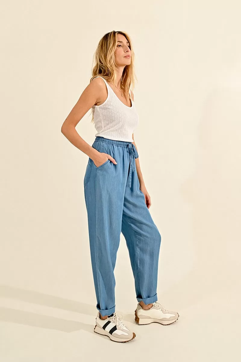 Pantalon 100% lyocell