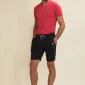 Short Jogger tricolore Biele