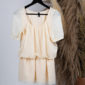 Blouse avec voile transparent 47