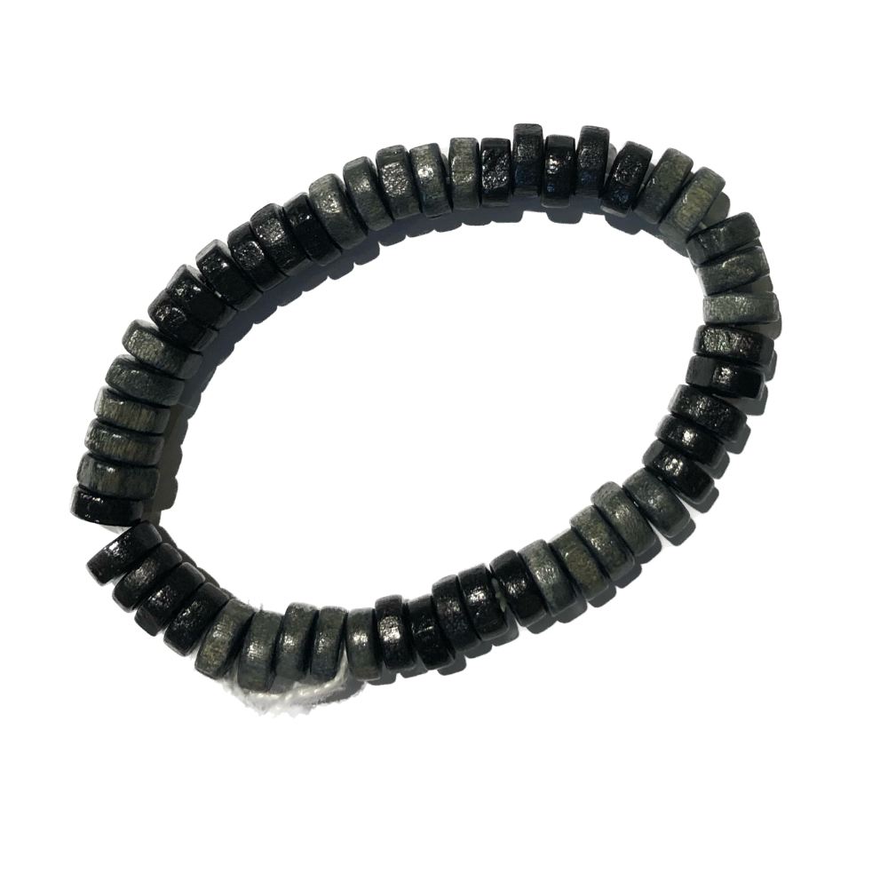Bracelet homme Noir/Gris