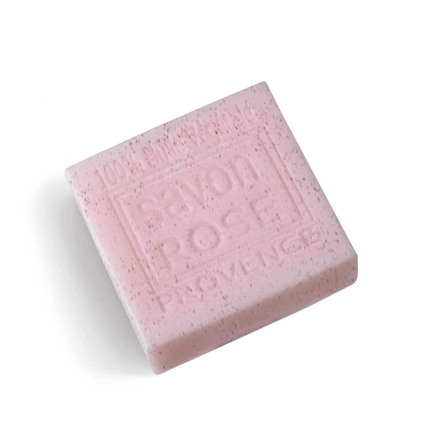 Savon rose exfoliant