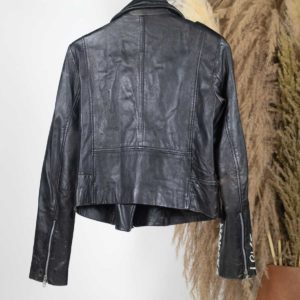 Veste en cuir Mango – Image 3