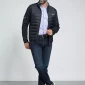 Veste bi-matière Sardine