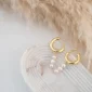 Boucles d'oreilles perles