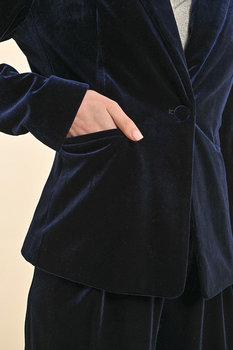 Blazer en velours 4
