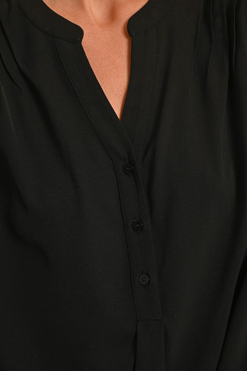 Blouse ample à fronces 4