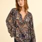 Blouse oversize à imprimé
