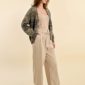 Cardigan chiné