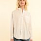 Chemise blanche boutons nacrés