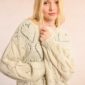 Gilet oversize en maille