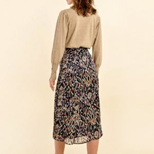 Jupe bohème fil lurex – Image 4