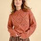 Pull maille ajouré et lurex