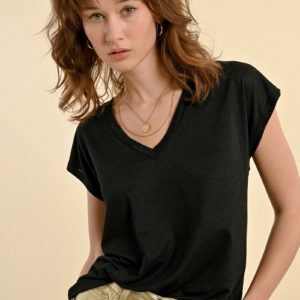 T-shirt col V – Image 3