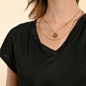 T-shirt col V – Image 4