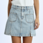 Jupe courte à strass