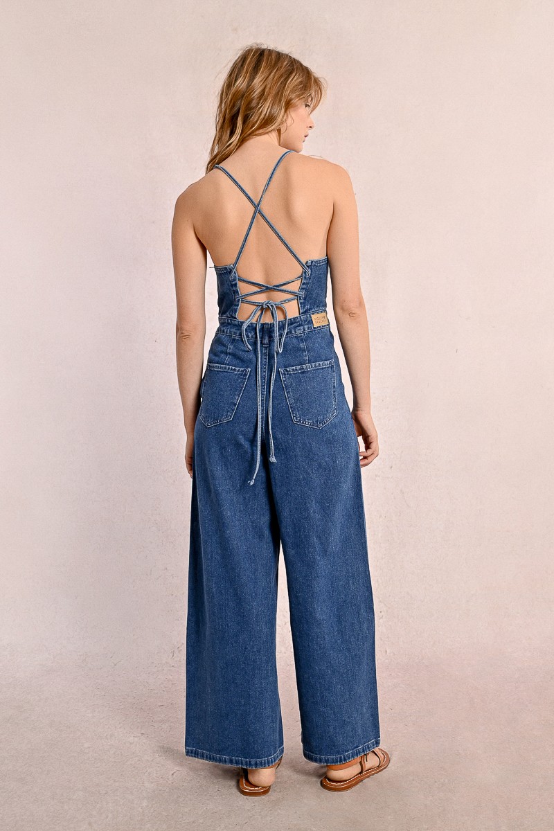 Combipantalon denim à bretelles 2
