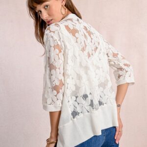 Gilet dos dentelle – Image 3