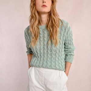 Pull en maille torsadé – Image 3