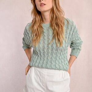 Pull en maille torsadé – Image 4