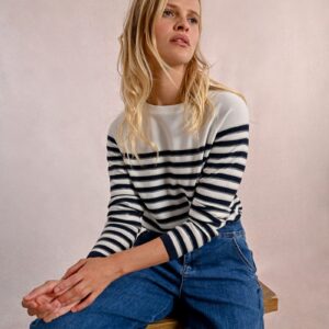 Pull marinière lurex – Image 3