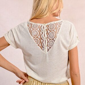 T-shirt guipure – Image 3