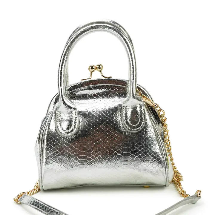 Sac bandoulière fermoir rétro