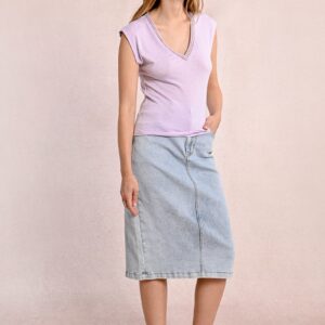 T-shirt col orné – Image 3