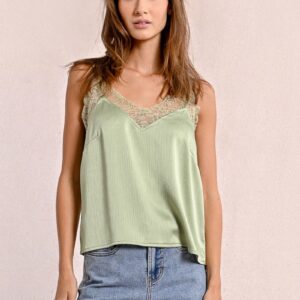 Caraco satiné en dentelle – Image 4