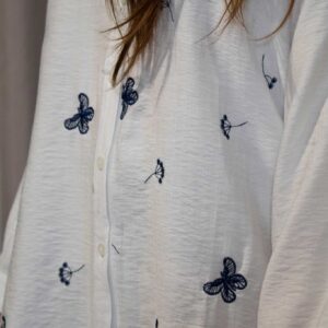 chemise papillon