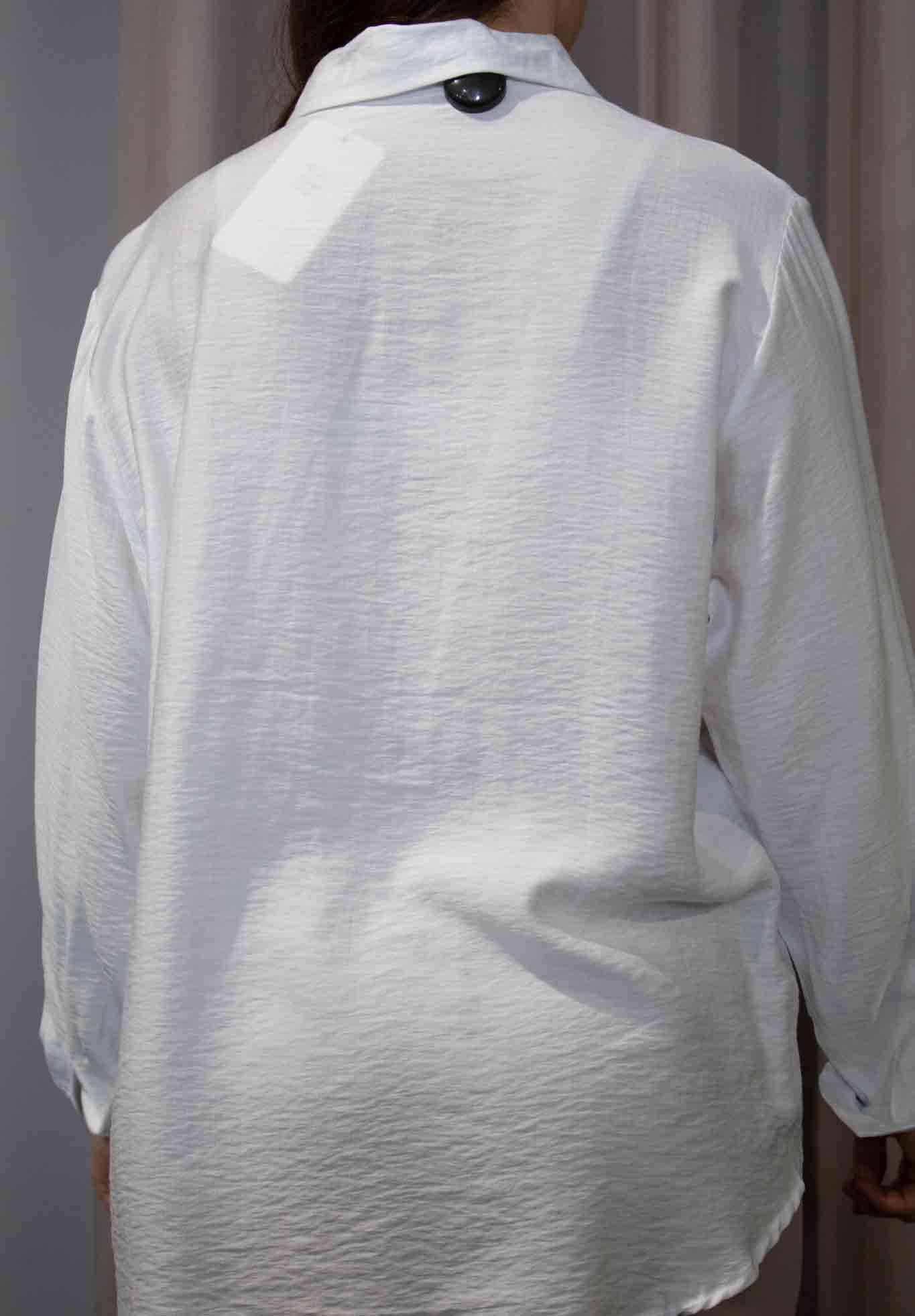 chemise feuillage