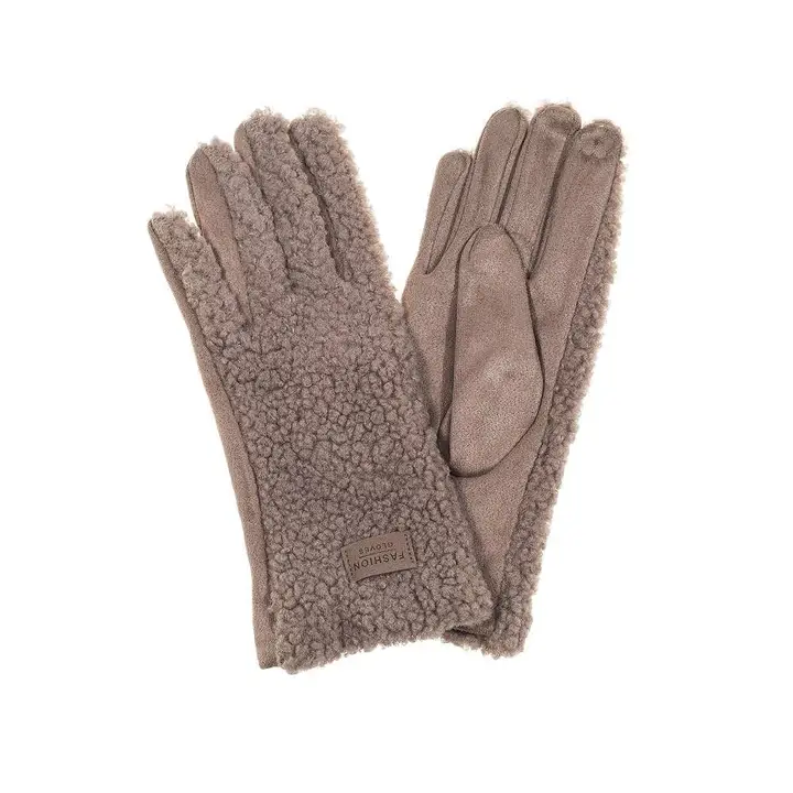 Gants bouclés