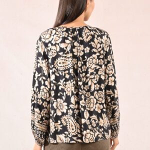 Blouse imprimée bohème