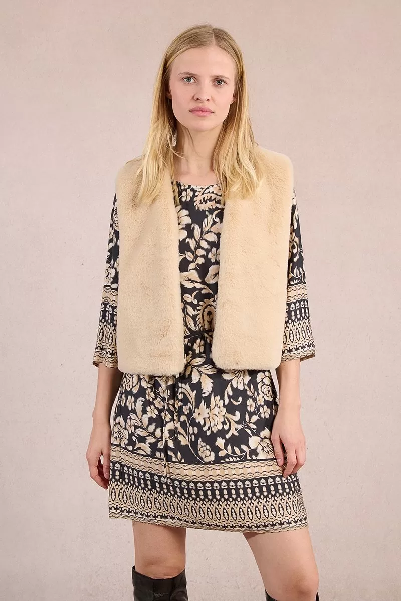 Gilet S/M fourrure