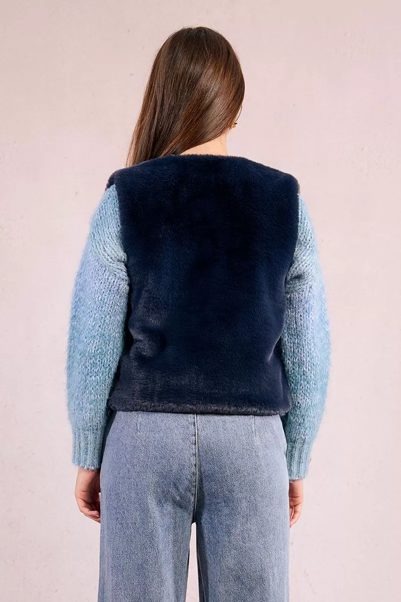 Gilet S/M fourrure