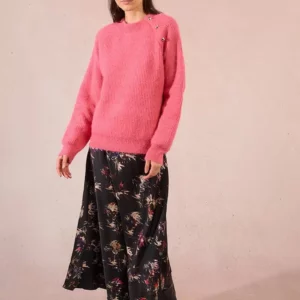 Pull col montant boutons