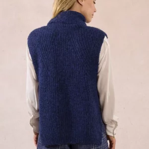 Pull col roulé S/M