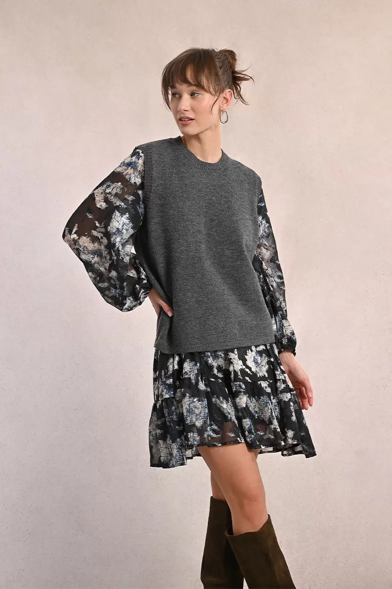 Pull S/M ouverture dos